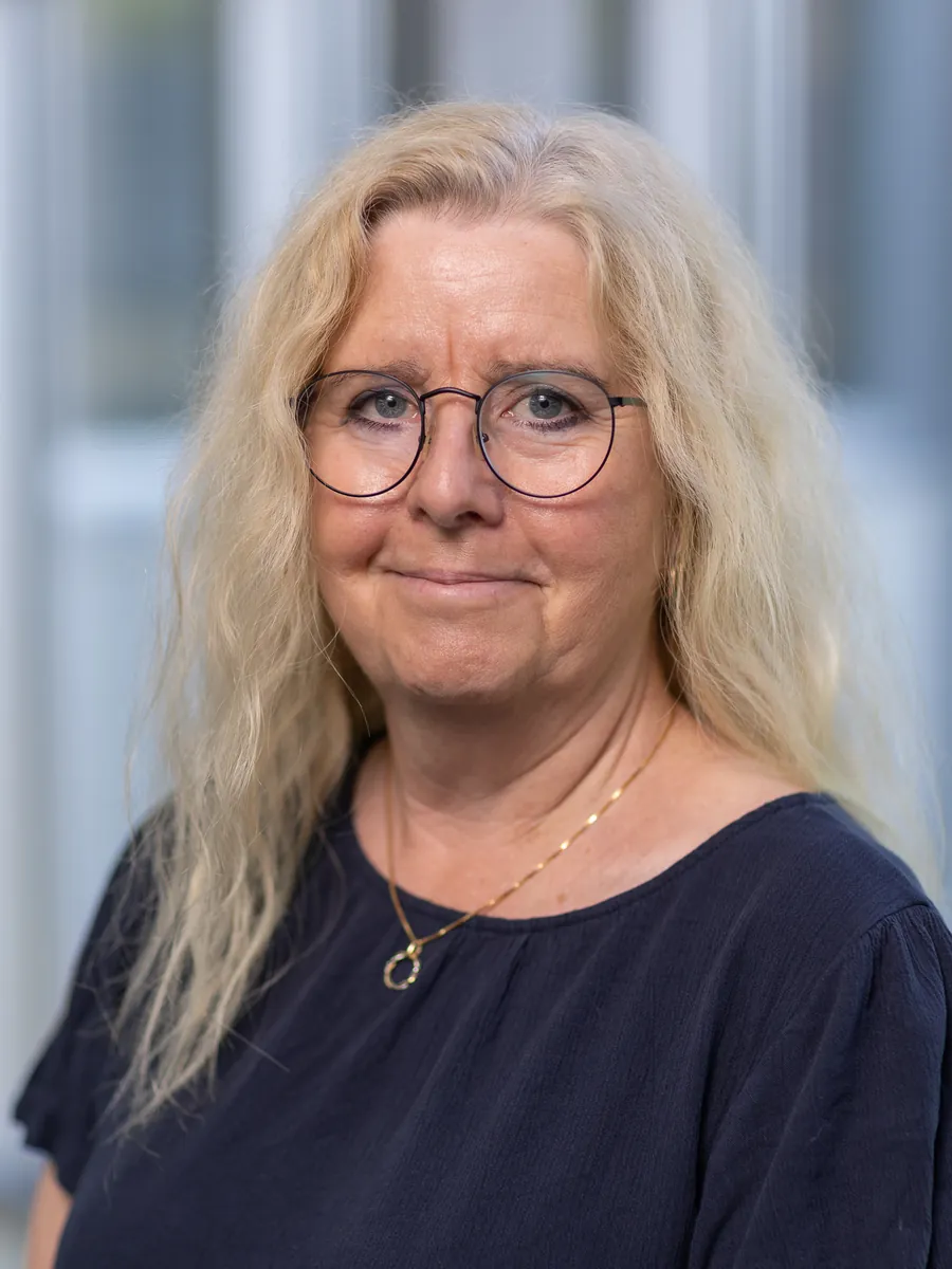 Porträtt av Eva Burlin